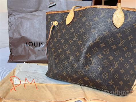 fattura borsa louis vuitton|Louis Vuitton oggi.